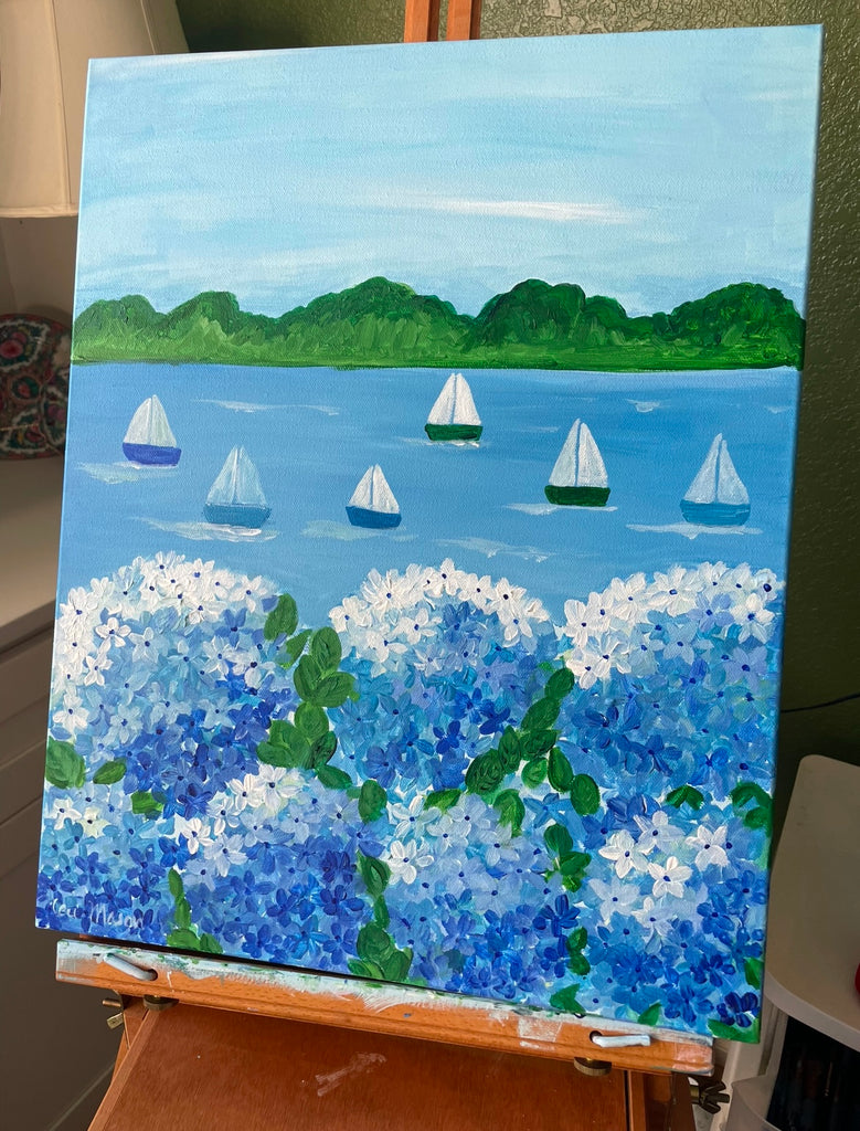 Afternoon Sailing Original Painting