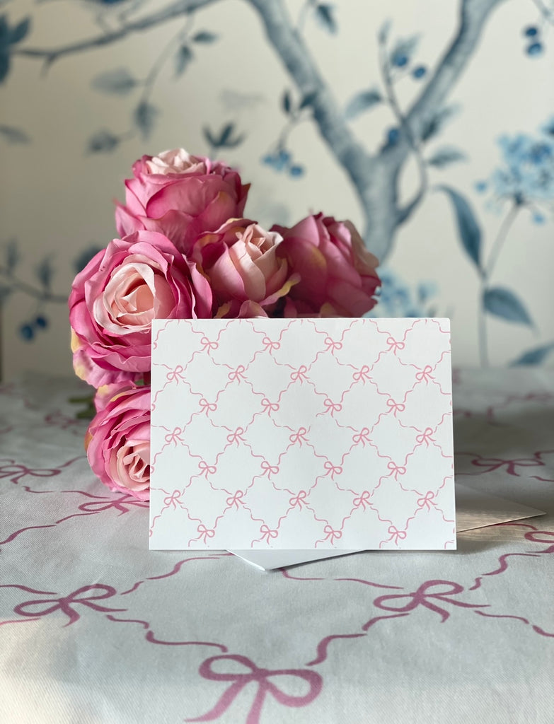 Rose Bow Folded Cards by Diga Linda