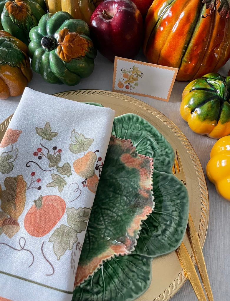 Fall Harvest Napkins (set of 2)