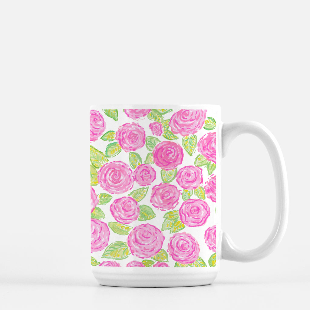 Roses Mug - Diga Linda